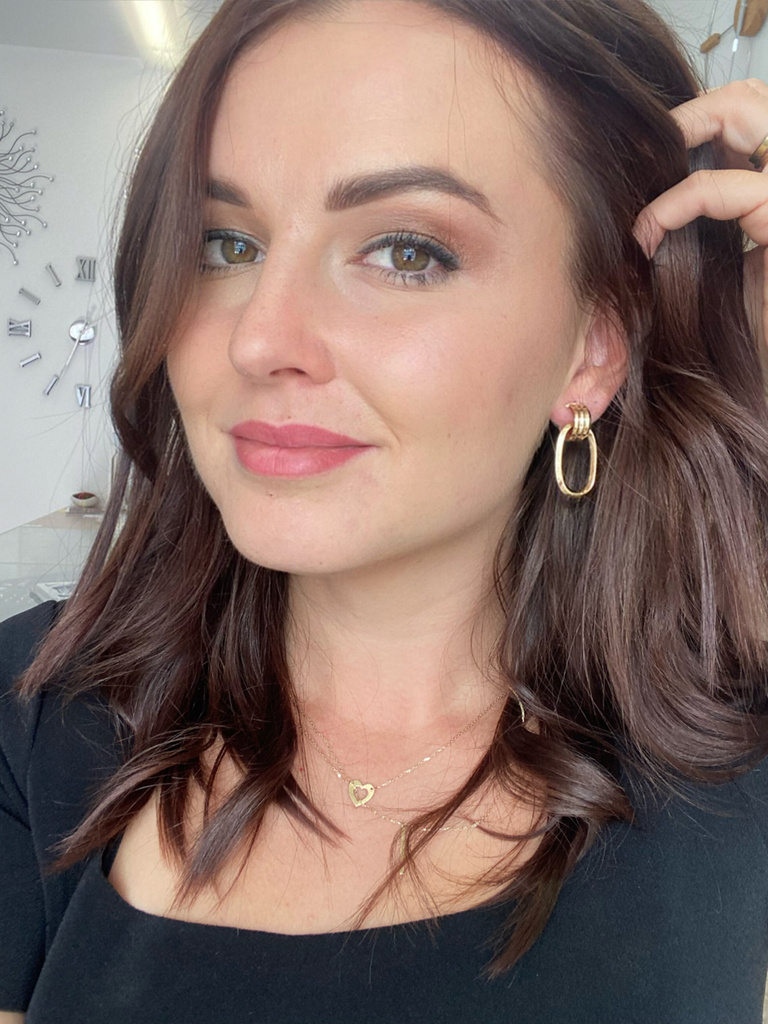 Žluté zlato visací nášunice na puzetu